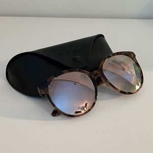 DIFF Cosmo Tortoise Polarized Sunglasses